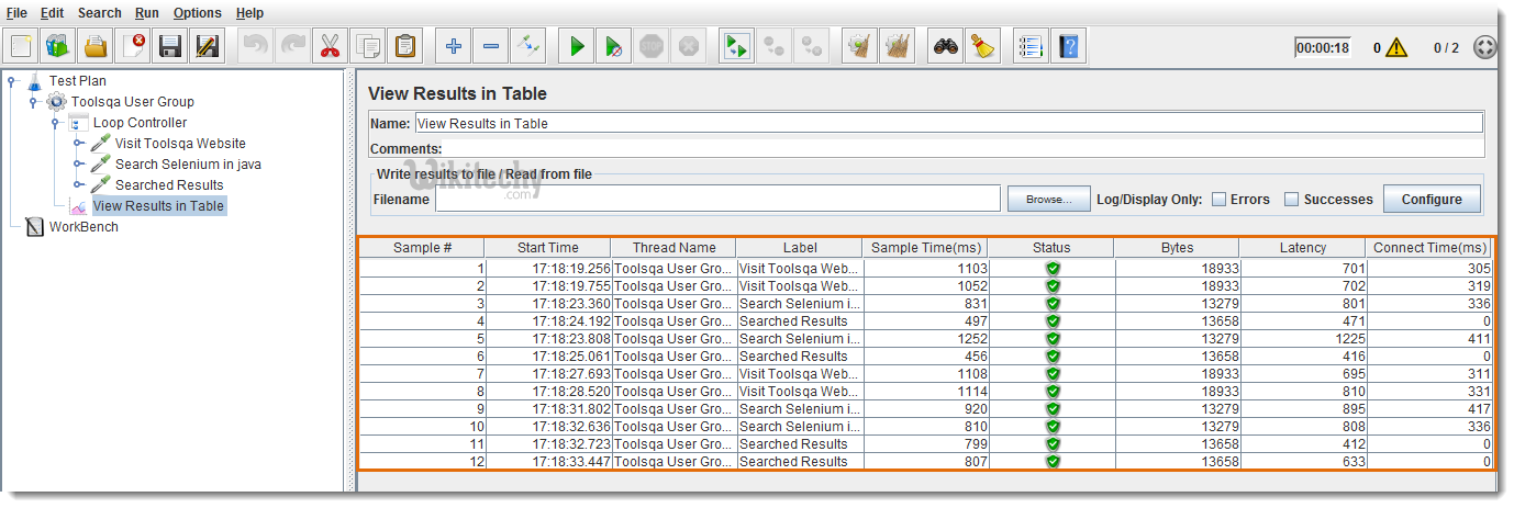  web server access view